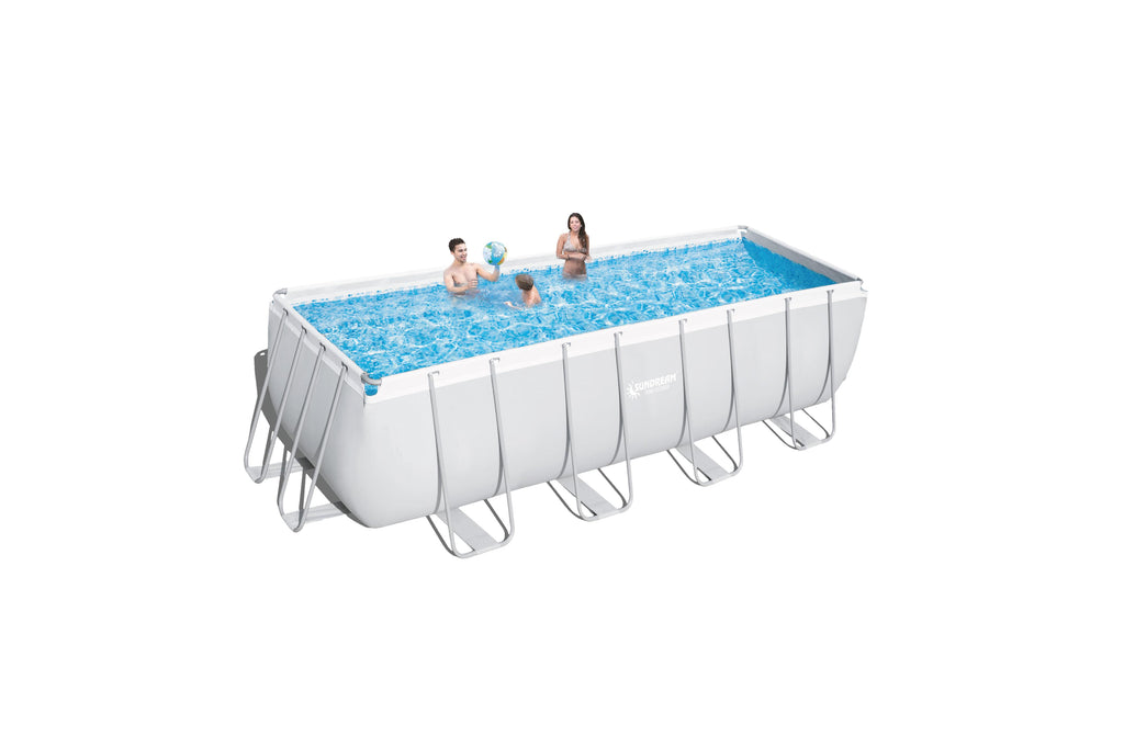 Sundream Stahlrohrbecken mit Pumpe und Leiter 450x220x122 cm