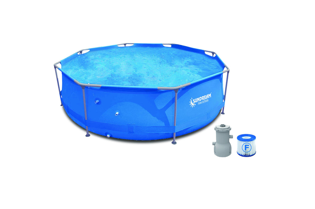 Sundream Stahlrohrbecken mit Pumpe 420x84 cm